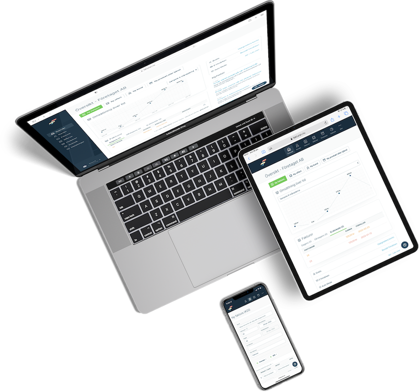 Faktureringsprogram från mobilen, datorn eller surfplattan