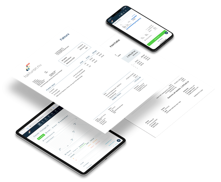 Faktureringsprogram från mobilen, datorn eller surfplattan